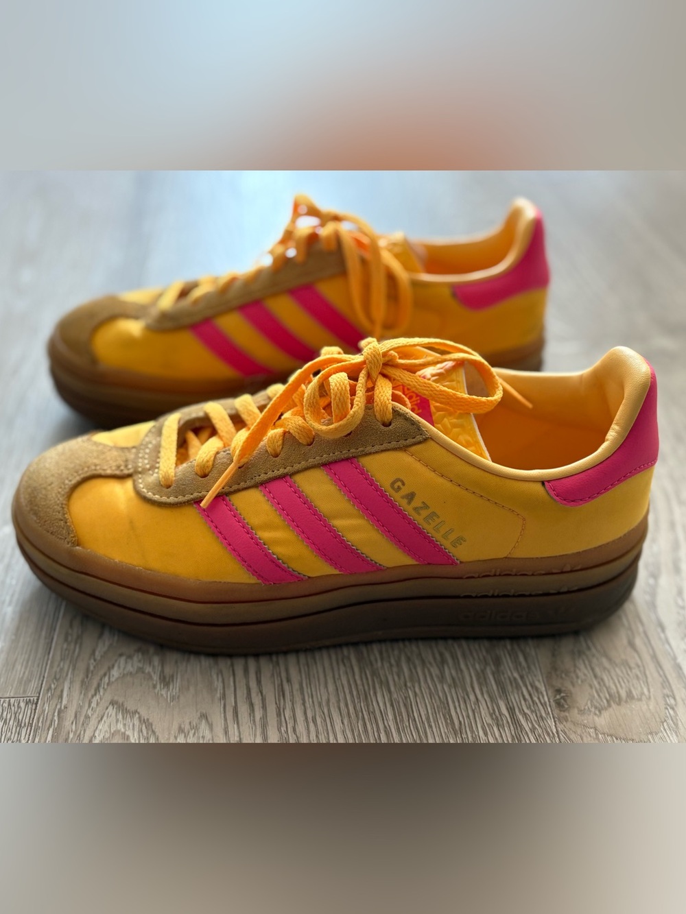 Adidas Gazelle Bold – Spark / Lucid Pink – Women’s US 6.5